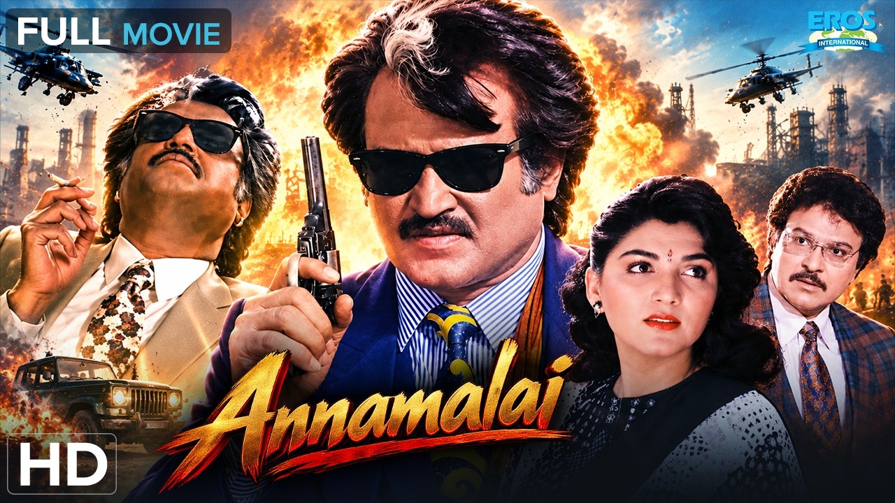 அண்ணாமலை - Annamalai | Rajinikanth, Manorama | Action | Tamil Full Movie (HD)