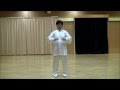 太極拳 入門太極拳【解説誘導】竹内太極拳 竹内健二
