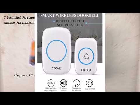 cacazi-wireless-doorbell-unboxing-and-review.