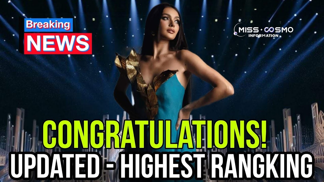 Cosmo Ranking Hala Ka! UPDATED HIGHEST RANKING in Miss Cosmo 2024! ..... - YouTube