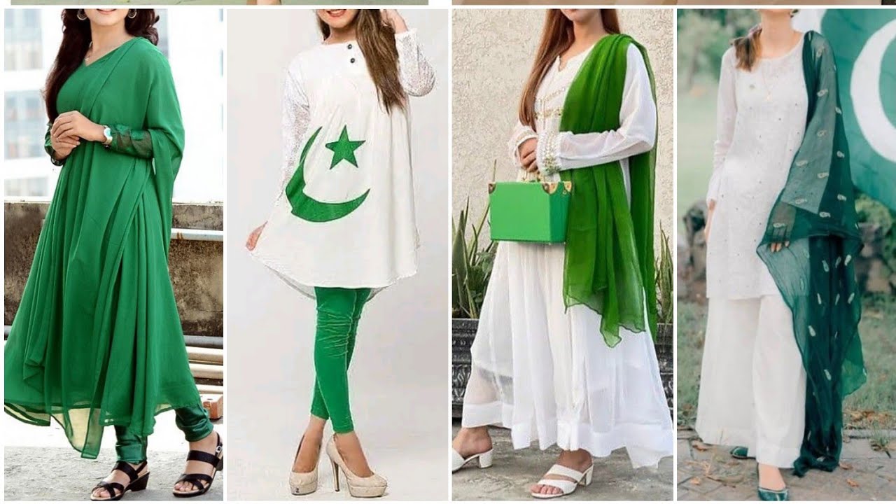 14 August dress ideas for girls /Independence Day dress design / new