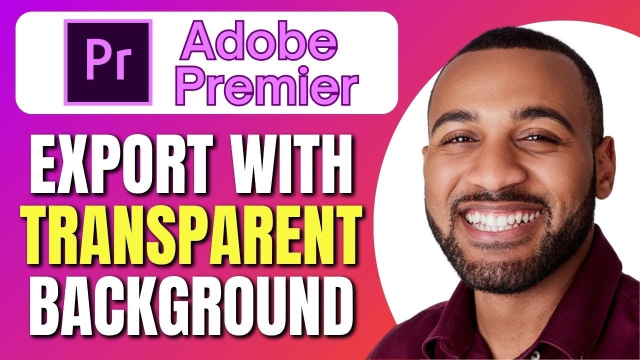 How to Export with Transparent Background In Premiere Pro | Render With ...