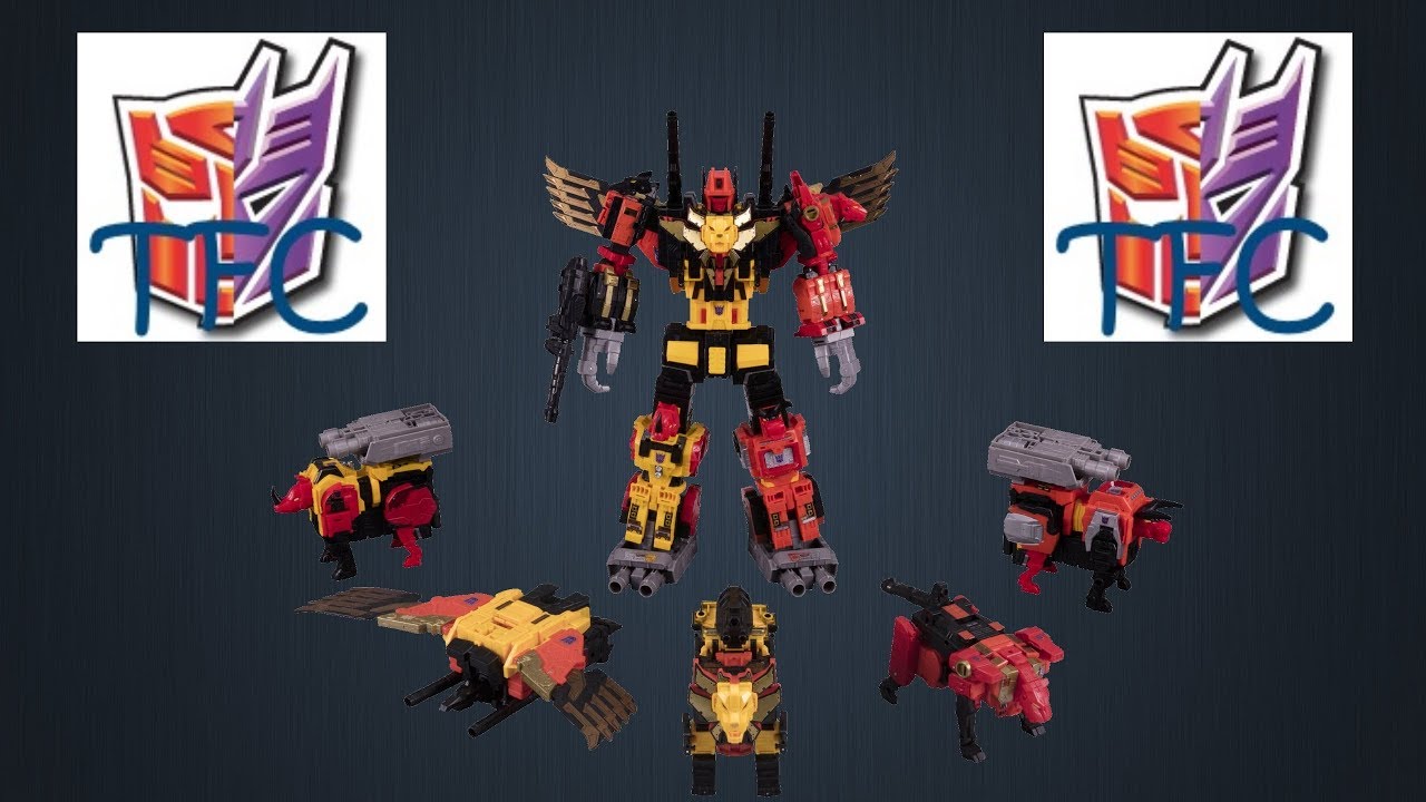 HASBRO PTOP G1 TRANSFORMERS POWER OF THE PRIMES TITANS CLASS PREDAKING PP-31