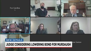 Murdaugh appears in court as lawyers attempt to lower his bond