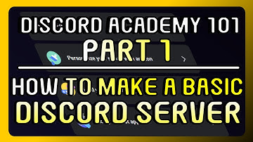 How To Make A Basic Discord Server 2024 FULL LENGTH TUTORIAL | Discord Academy 101 Series PART 1