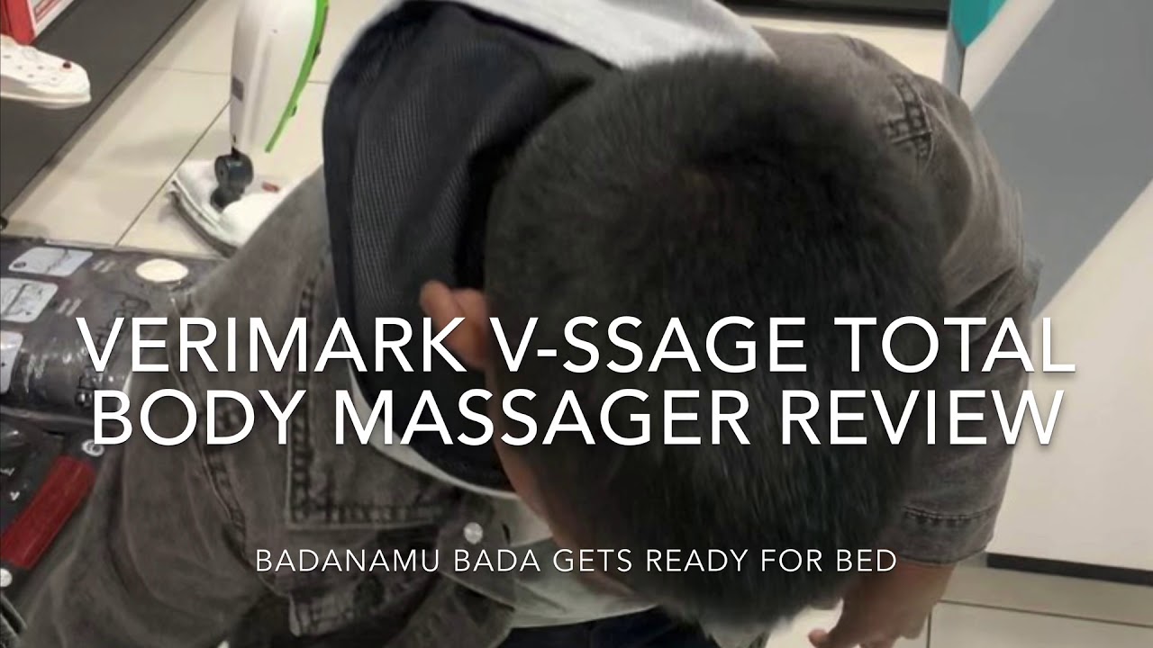 Verimark Vssage Total Body Massager Review YouTube