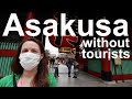 Tokyo Japan's Asakusa Without (international) Tourists