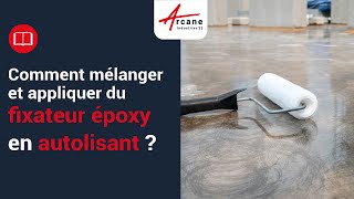 Fixateur peinture epoxy primaire sous couche mortier béton pierre métaux bois verre polyester