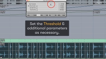 Pro Tools Tech Tip — Strip Silence