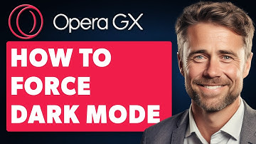 How to Force Dark Mode in Opera GX (Full 2025 Guide)
