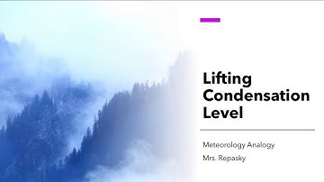 Lifting Condensation Level with Mrs Repasky