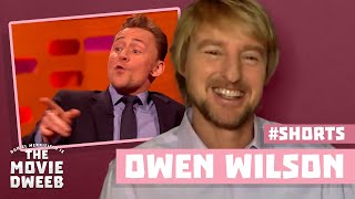 Did Tom Hiddleston Do His Owen Wilson Impression To Owen Wilson? 😆 | The Movie Dweeb