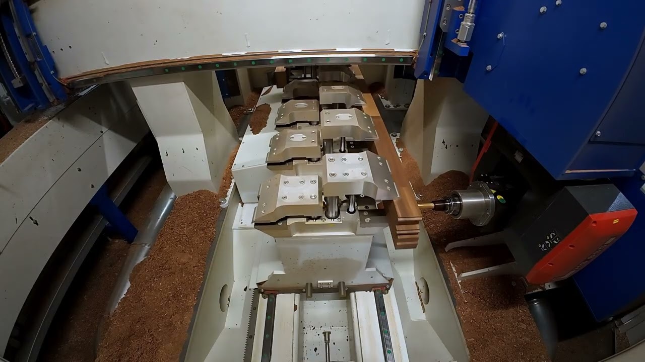 BMH Windowmaster 40 TopLine CNC working center for wooden windows and frames