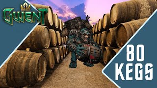 [GWENT] MASSIVE KEG OPENING! How many legendaries?