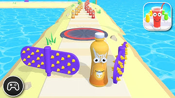 Juice Run - Gameplay Walkthrough Part 73 - Puzzle Game Levels To Play (iOS, Android)