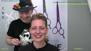 The day FENNA went ULTRA SHORT and PLATINUM BLONDE !!!T.K.S. CUT & COLOR TUTORIAL