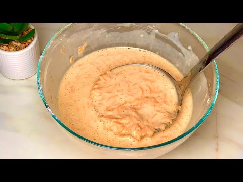 ПРОСТО НАТРИТЕ МОРКОВЬ И ДОБАВЬТЕ В ТЕСТО! Так вкусно, что готовлю часто! Быстрый Завтрак