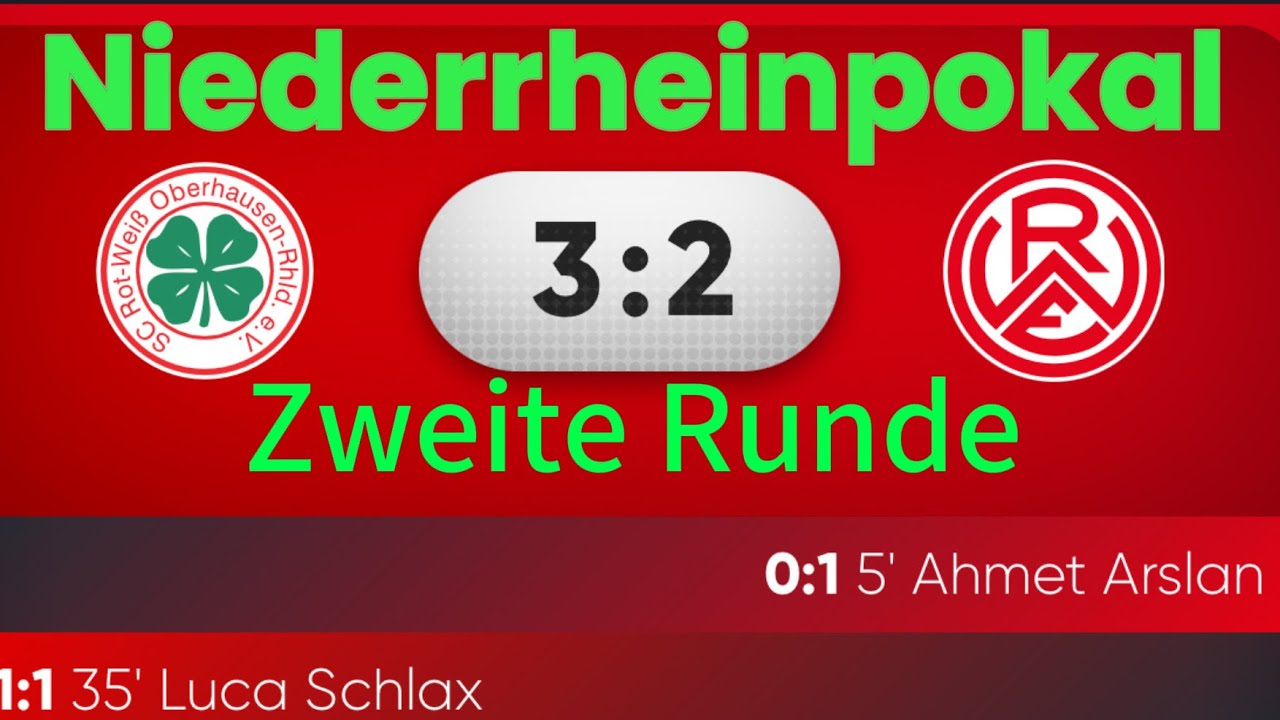 RWO vs RWE Zweite Runde Niederrheinpokal 