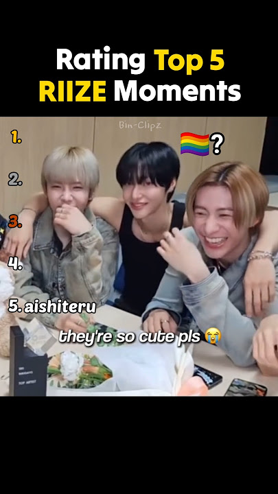 Rating Top 5 Riize Funny Moments ✨ | #Riize #Briize #Kpopfunny
