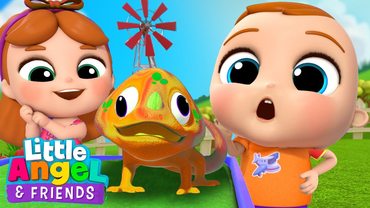 The Reptile Song | Turtle, Lizard and Chameleon | Little Angel And Friends Kid Songs The Reptile Song | Turtle, Lizard and Chameleon | Little Angel And Friends Kid Songs