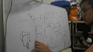 Getting comfortable with the whiteboard | Sketching, Doodling pt. 2