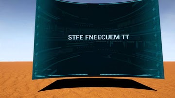 working on text rollover effect in unreal engine 4