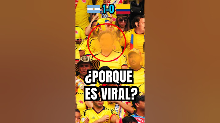 LA  IMAGEN VIRAL EN ARGENTINA VS COLOMBIA POR COPA AMERICA ¿LO VES?