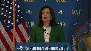 Hochul, Adams tout public safety benefits in NY budget