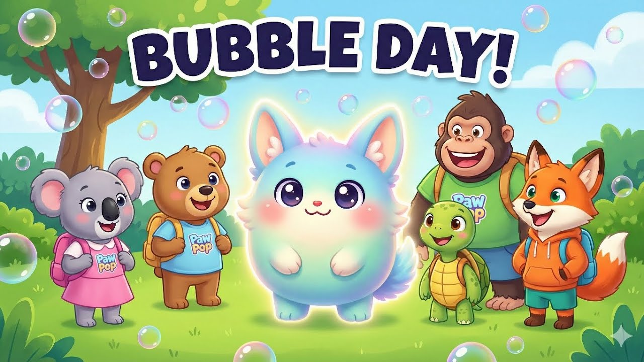WOW! Bubble Day 🫧 | LUMO’s Fun Adventure | Paw Pop