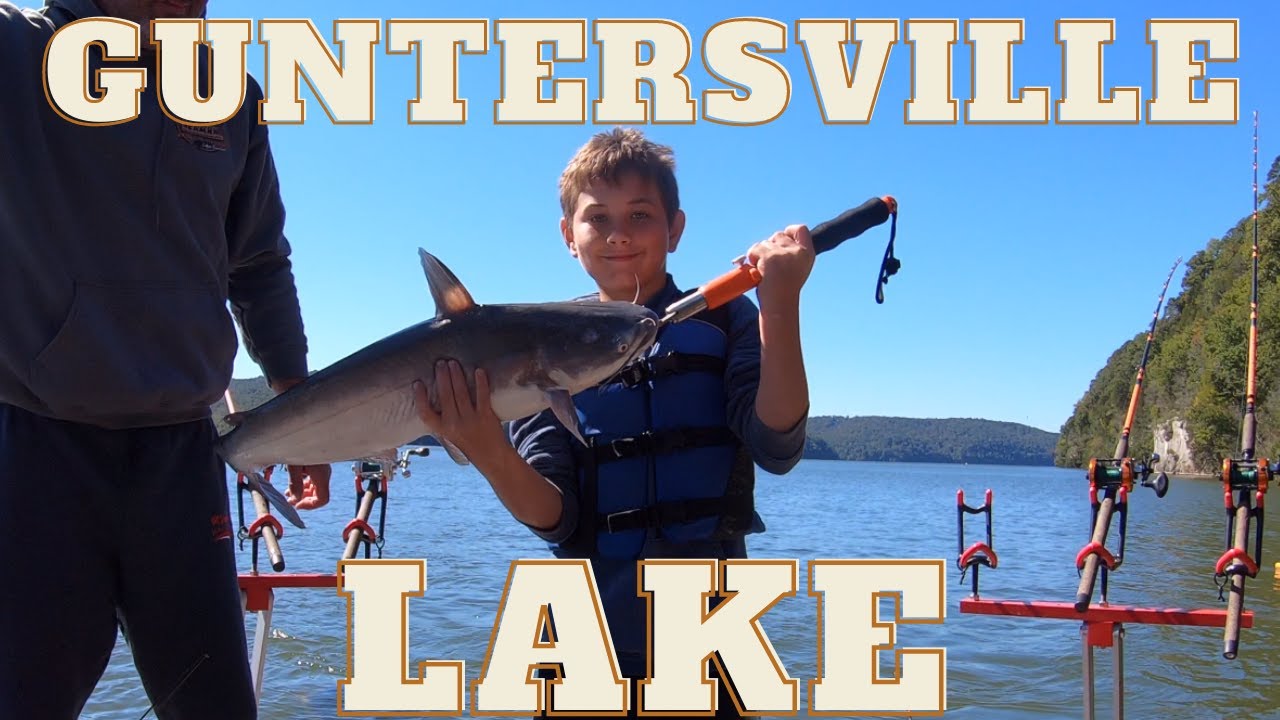 Catfishing Guntersville Lake Dragging Baits 60 Feet Deep YouTube