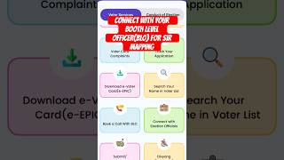 SIR Mapping ECINet mobile app aur BLO SE CONNECT KAISE KARE #sir #ecinet
