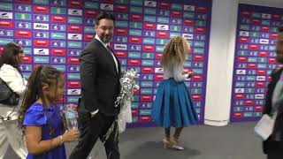 Serena Williams & Alexis Ohanian after Chelsea - Manchester United (FA Women's Cup) on 18.05.2025