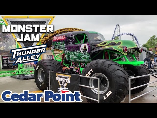 Cedar Points' newest thrill is riding in real Monster Jam trucks