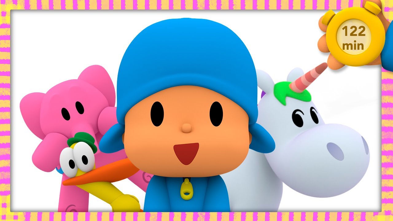 🦄 POCOYO em PORTUGUÊS do BRASIL - Meu Unicórnio Mágico [122 min] DESENHOS  ANIMADOS para crianças 