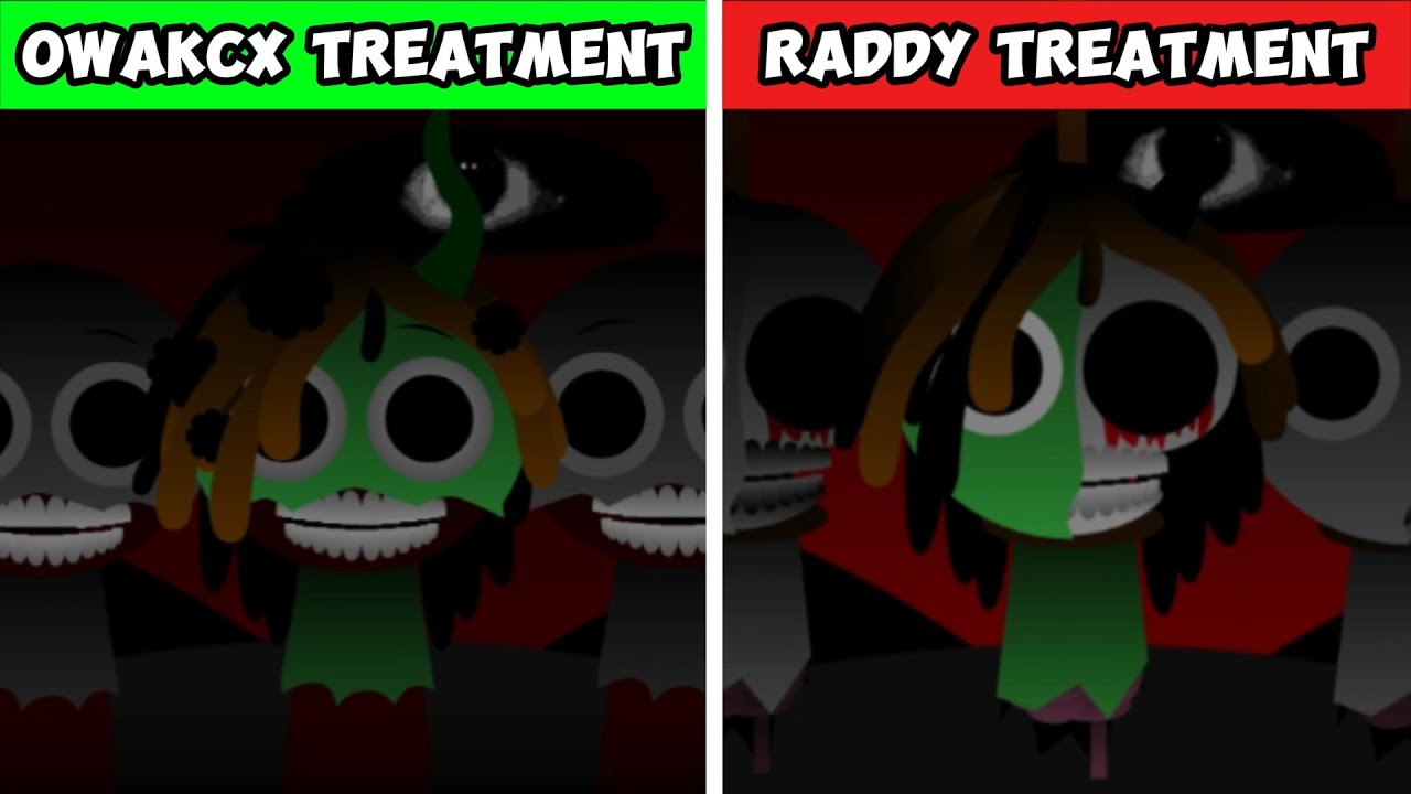 Incredibox Sprunki: OWAKCX Treatment vs. Raddy Treatment
