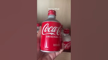 Coca vị nguyên bản chai nhôm của Nhật #cocacola #nhatban #xuhuong #1997store
