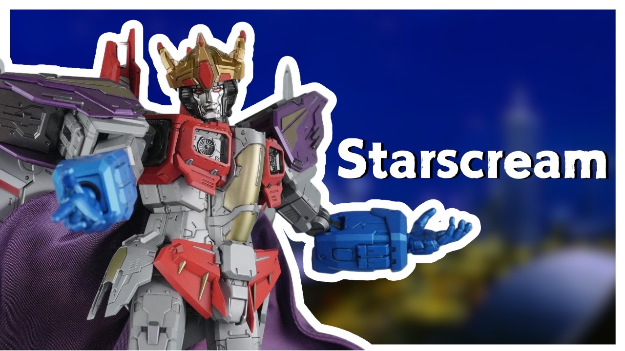 Transformers MDLX Coronation Starscream Action Figure Review - YouTube