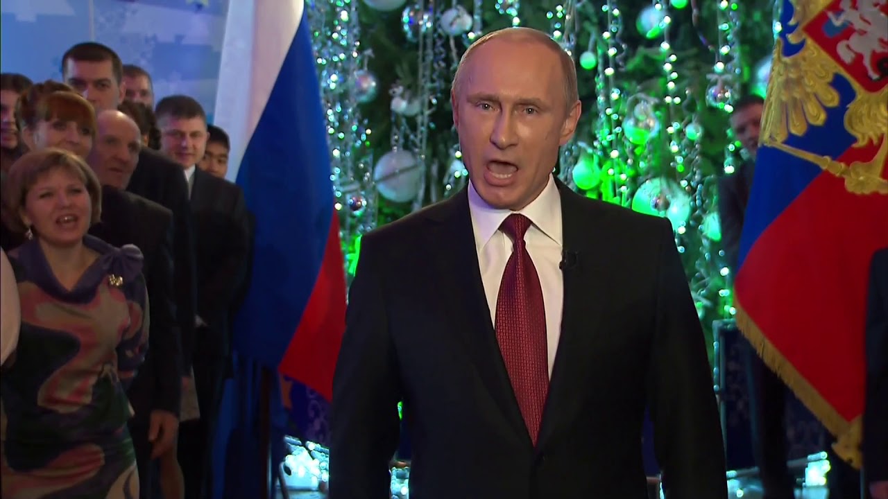 На каком канале будут поздравления президента. Новогоднее обращение президента РФ Владимира Путина 2015 (31.12.2015).