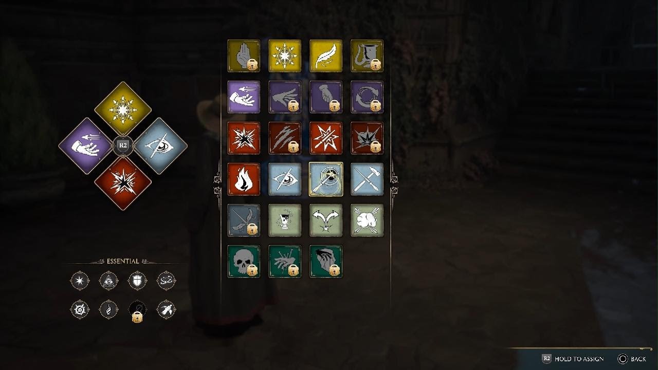 Hogwarts Legacy PS5 - House Token Location (Quad Courtyard)