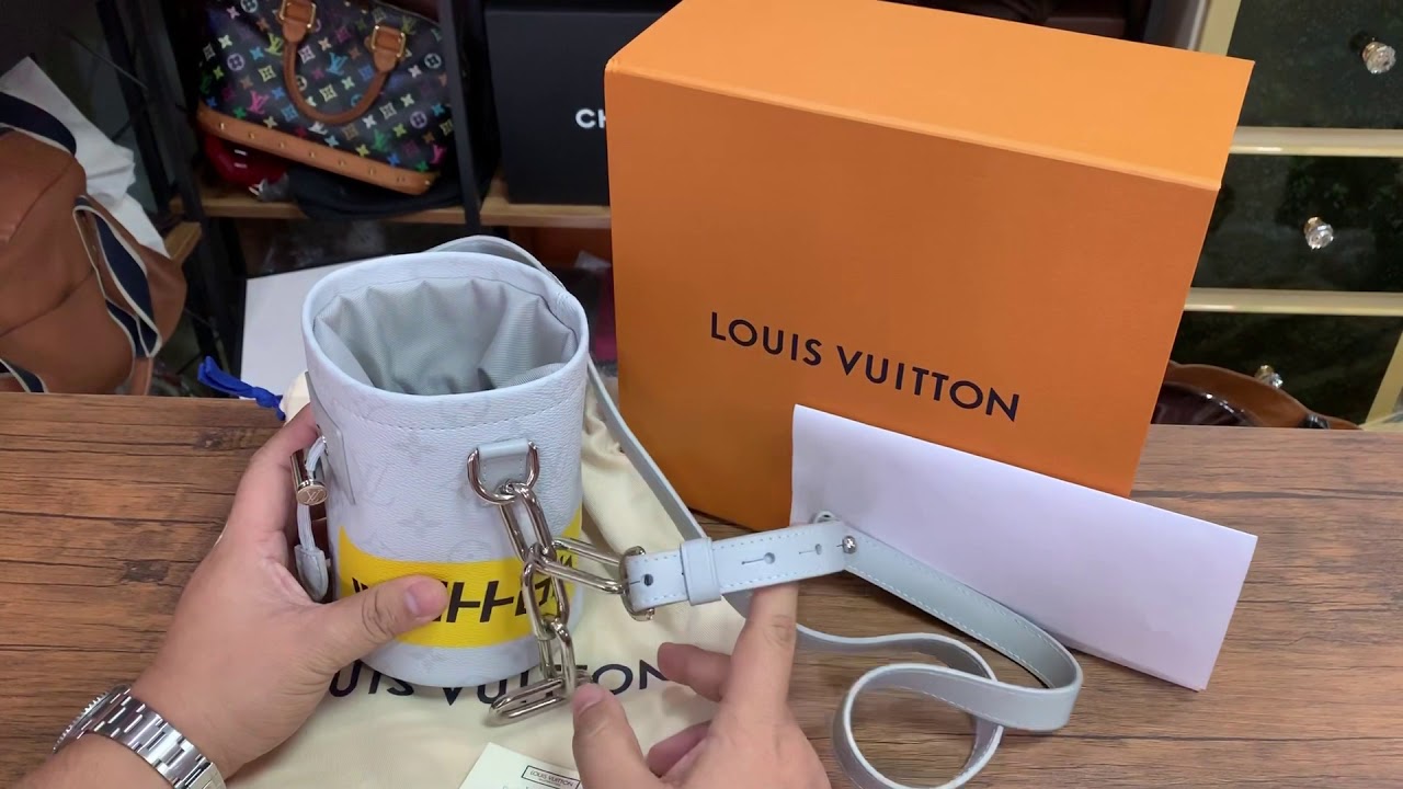 Review Louis Vuitton Chalk White Monogram 2019 - YouTube