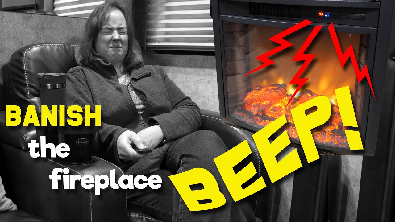 SLAY that Electric Fireplace annoying BEEPING! How to silence your