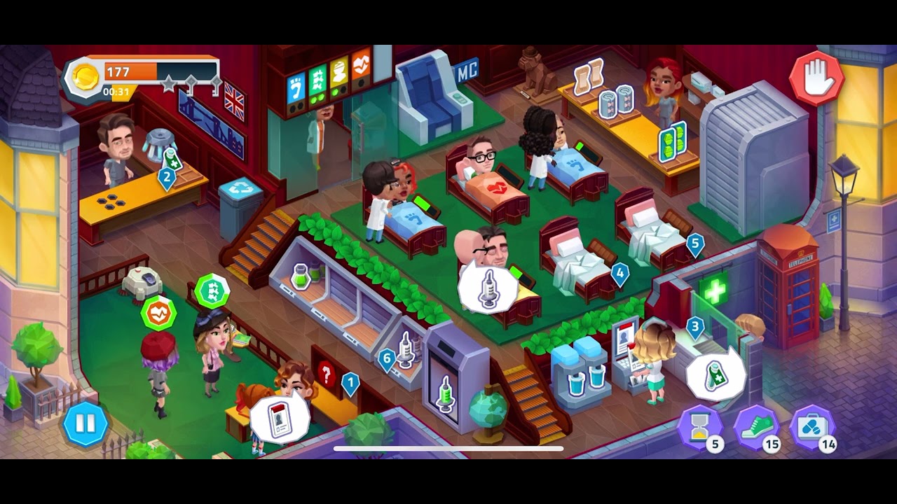 Happy clinic 130,131,132,133 level . Веселая клиника 130, 131, 132, 133 уровень прохождение