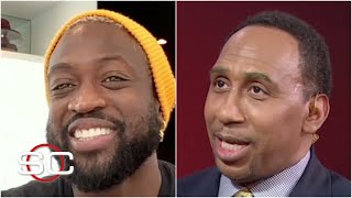 Dwyane Wade joins Stephen A. to react to the Heat's surprising playoff run | SportsCenter