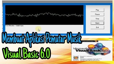 VB6 | Membuat Aplikasi Pemutar musik dengan visual basic - dhiika04
