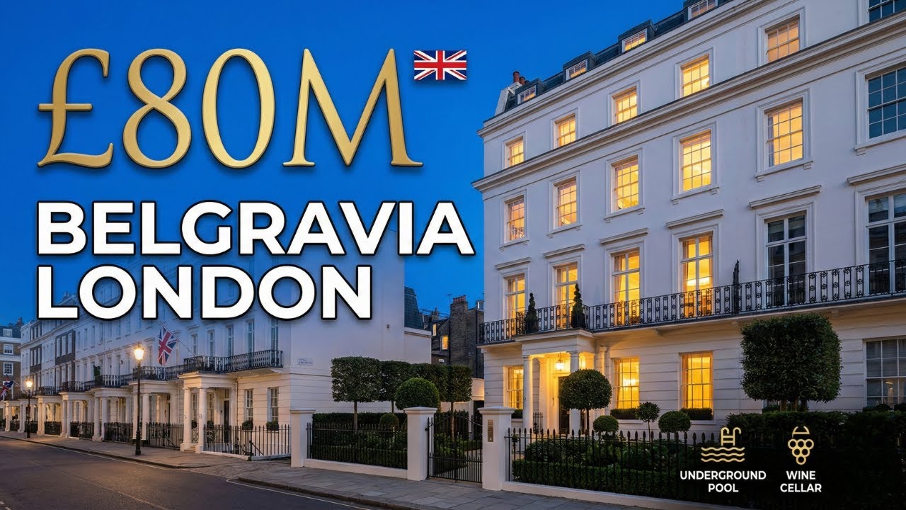 Tour $100M Belgravia Townhouse Masterpiece London