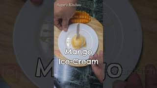 Mango Ice-Cream Easy and Simple Recipe YouTubeShorts Shorts Viral MangoIceCream IceCream