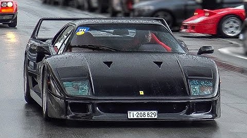 Beautiful Compilation of Classic Ferraris - (F40, F50, 250LM, 250 GT California Spider, Testarossa) 