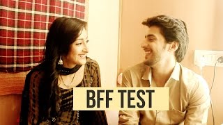 Shivya Pathania & Kinshuk Vaidya take the BFF TEST | Ek Rishta Sajhedari ka