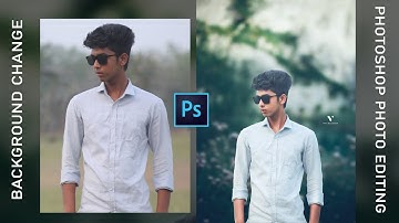 How to change photo background in photoshop cc | Photoshop tutorial 2021