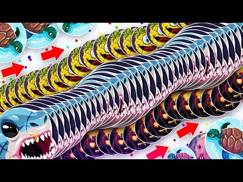 MASSIVE "WIGGLE SPLIT" IN AGAR.IO! LARGEST UNCUT MASS TAKEOVER! (Agar.io)